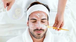 Swiss Wellness Day Spa Men Treatments and Packages - Man with Facial Treatment