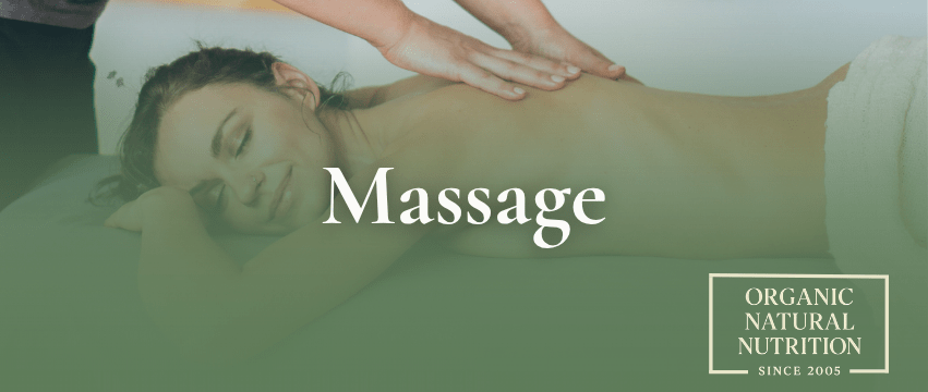 Organic massage treatments in Adelaide