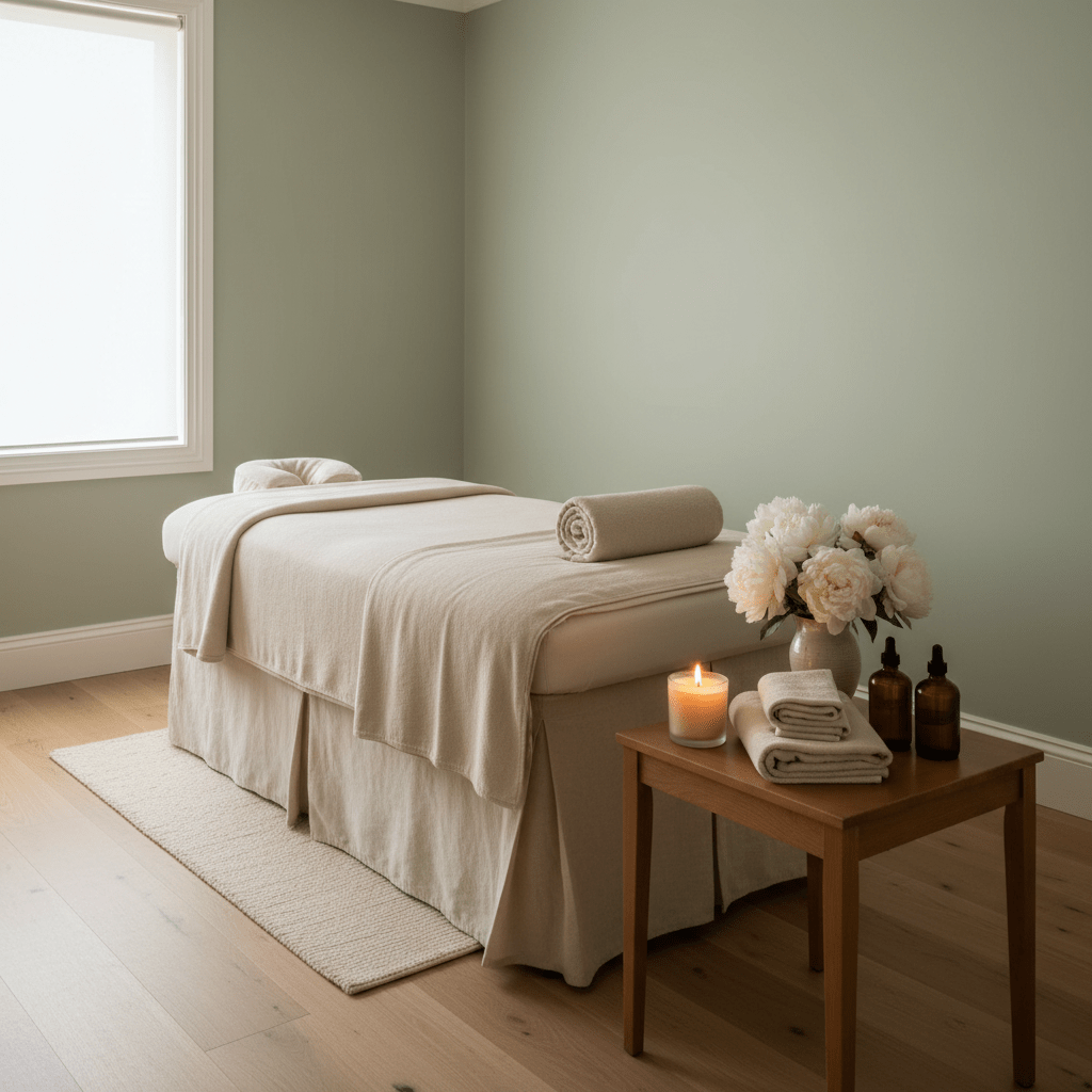 Treatment room at Swiss Wellness Day Spa Hyde Park