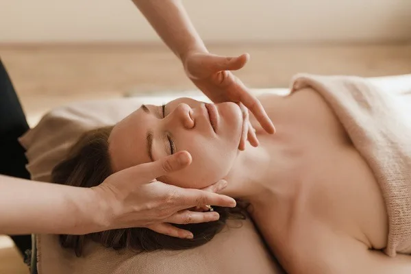 Neck and facial massage